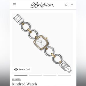 BRIGHTON “Kindred” Watch - never worn